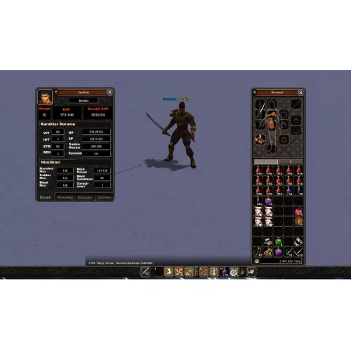  50 lvl savaşçı ziginsel uguna berakin e